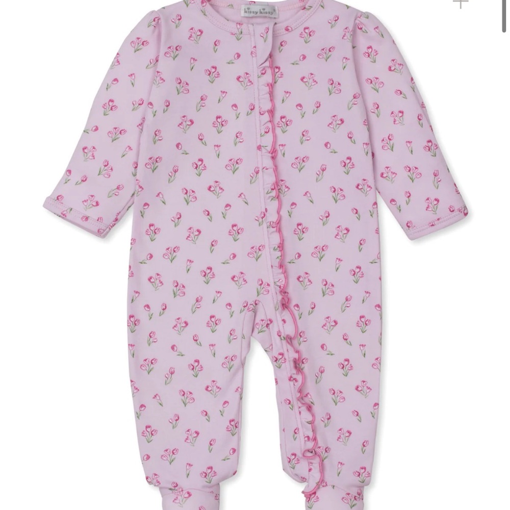 Kissy Kissy Tullip Blossoms Footie